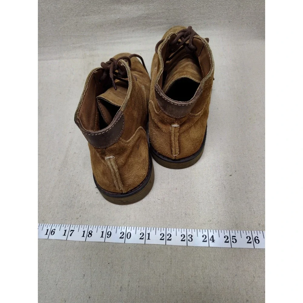 Nunn Bush Mens‎ Tan Suede Chukka Desert Boots Size 8M 84110-229 Memory Foam